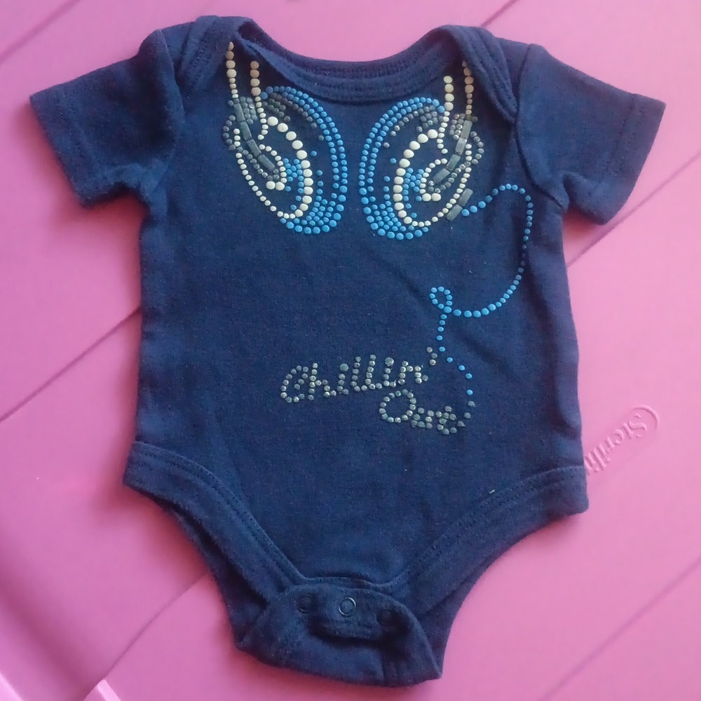 Headset beaded onesie